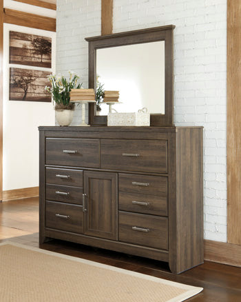 Juararo B251-36 Dark Brown Bedroom Mirror Online