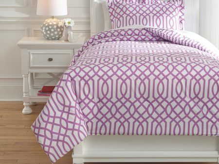 Loomis Q758021T Lavender Twin Comforter Set Online Sale