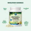 Whole Earth & Sea Protein & Greens Organic Vanilla 630g For Cheap