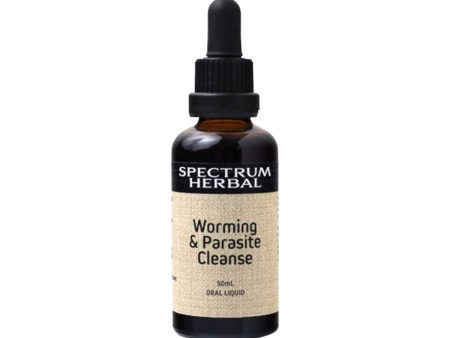 Spectrum Herbal Worming & Parasite Cleanse Oral Liquid 50ml Online Hot Sale