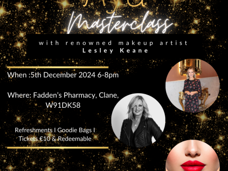 Christmas Makeup Masterclass with Lesley Keane on Sale