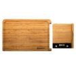 Cleanblend MealPrep Bamboo Cutting Board With Built In Scale Sale