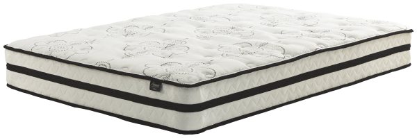 Chime 10 Inch Hybrid M69621 White Full Mattress on Sale