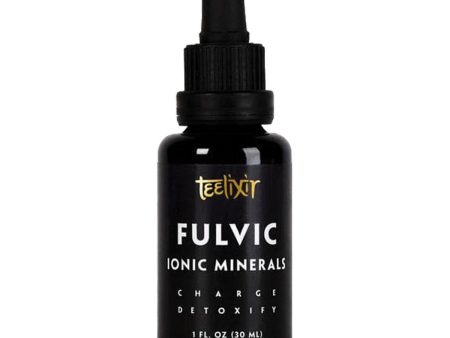 Teelixir Fulvic Acid Minerals (Charge Detoxifying) 30ml Discount