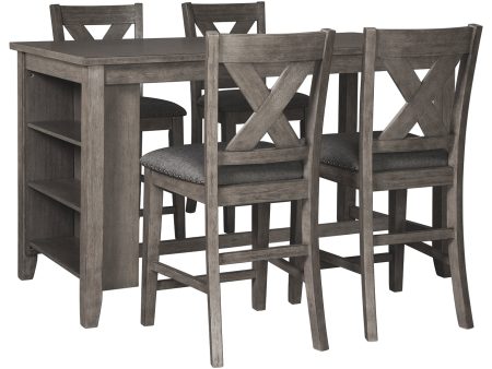 Caitbrook D388 5-Piece Dining Room Set Fashion