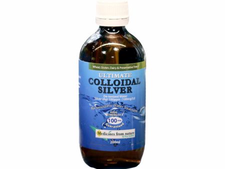 Medicines From Nature Ultimate Colloidal Silver 100ppm 200ml Online