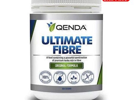 QENDA Ultimate Fibre - Original Formula - 500g - FREE SHAKER For Discount