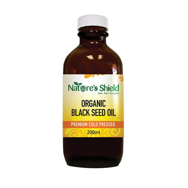 Nature s Shield Organic Black Seed Oil 200ml Online Sale