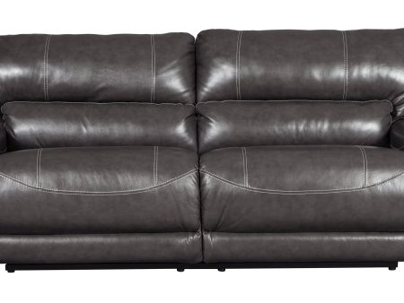 McCaskill U6090081 Gray 2 Seat Reclining Sofa Sale