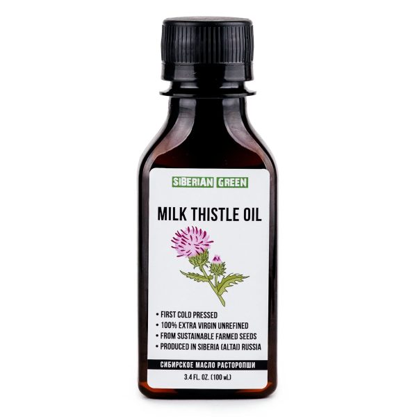 Milk Thistle Oil | 100% Natural Extra Virgin Cold Pressed 100 ml Sale