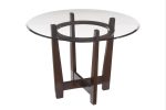 Charrell D357-15 Medium Brown Round Dining Room Table Online Sale