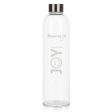 Joy – NEW 1 Litre Glass Bottle with Stainless Steel Lid Online Hot Sale