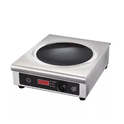 Commercial Elec Induction Cooker For Chinese Wok, 3000W Online Sale