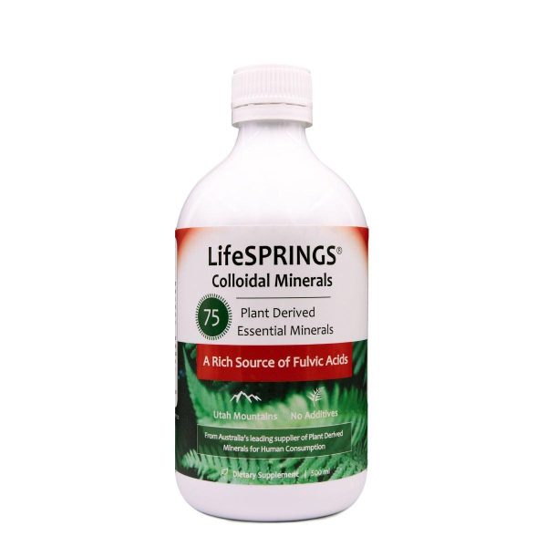 LifeSPRINGS Colloidal Minerals 75 500ml Fashion