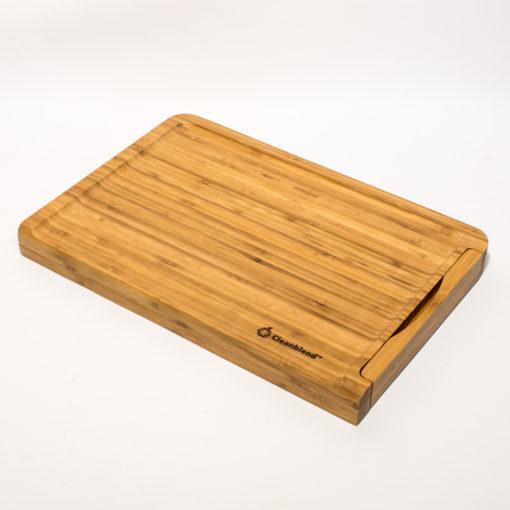 Cleanblend MealPrep Bamboo Cutting Board With Built In Scale Sale