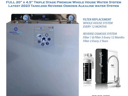 Whole House Water Filter System RO20 Pack Online Hot Sale