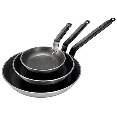 De Buyer CHOCO Resto Aluminium Non-Stick Induction Fry Pan Online Sale